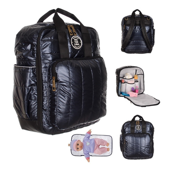 Mochila Bolso Maternal Cambiador Bolsillo Porta Termico Bebe