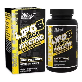 Quemador De Grasa Lipo 6 Black Intense Ultra Concentrado 