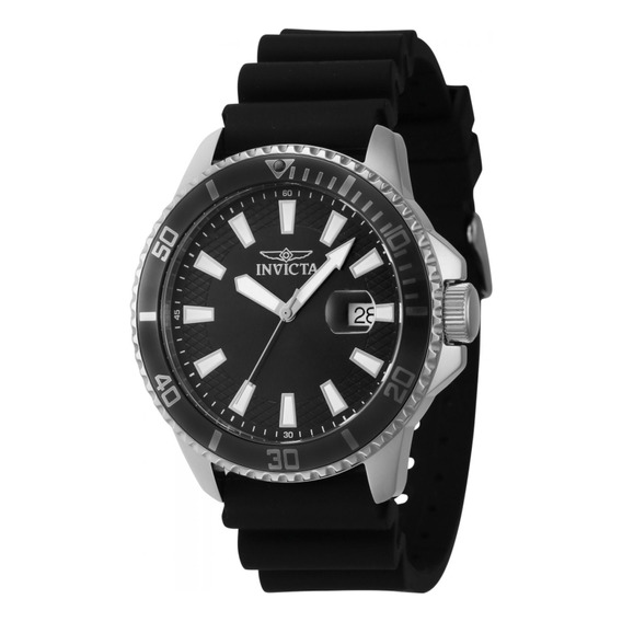 Reloj Invicta Para Hombre Pro Diver 46095 En Silicona Negro