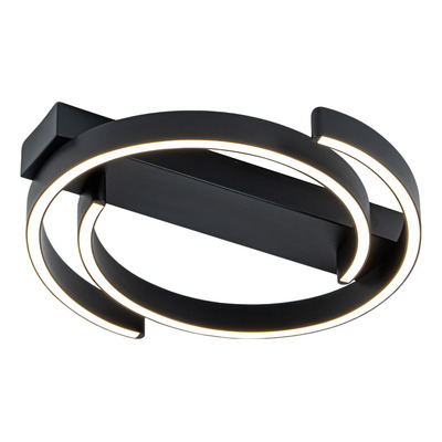 Plafon Led Solin 30w Deco Moderno 201344 Tz Negro