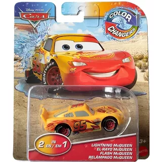 Pixar Cars - Color Changers - Rayo Mcqueen