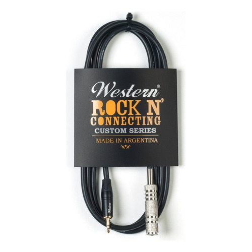 Cable Western - Extensión Mini Plug Stereo 3.5mm - 2mts