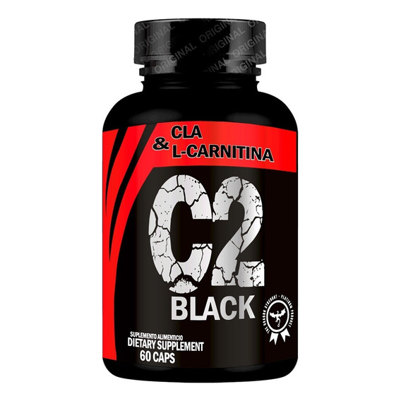 Carnitina Cla 60 Caps C2 Black Muscle Goodness Sabor Cápsulas