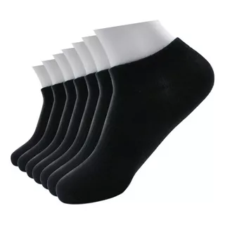 Calcetines Transpirables, Negro, 7 Pares