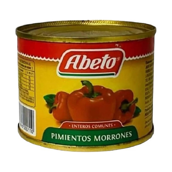 Oferta! Pimientos Morrones Enteros Rojos Lata 180g Abeto