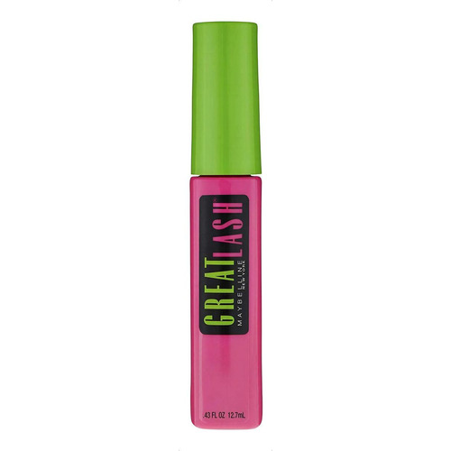 Máscara de pestañas Maybelline Great Lash 0.43 fl oz color blackest black