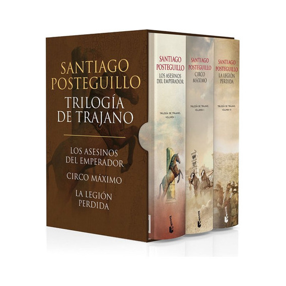 Estuche Trilogía De Trajano - Santiago Posteguillo - Booket