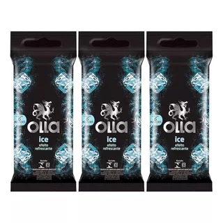 Preservativo Olla Ice Efeito Refrescante Camisinha 18 Unid