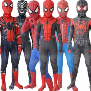 Fantasia Infantil Homem Aranha Marvel Completo Mascara Luxo