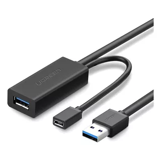 Cable Extensión Usb 3.0 Activa, Micro Usb, 5 Metros Ugreen 