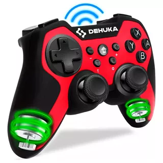 Joystick Gamer Inalambrico Compatible Con P3 + Nintendo Switch Oled + Pc + Android Steam Dehuka