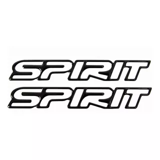 Adesivo Spirit Celta Compatível Corsa Resinado Preto F659
