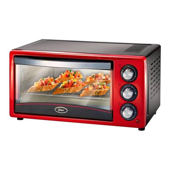 Horno Eléctrico Tostador De 15lt Tssttv15ltr Rojo 