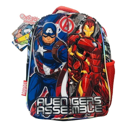 Mochila Avengers 12 P Espalda Escolar Jardín Cresko