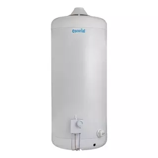 Termotanque Multigas Escorial Estándar 80l Blanco Conex. Sup