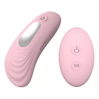 Vibrador De Calcinha Discreto Recarregável Feminino Controle Cor Rosa