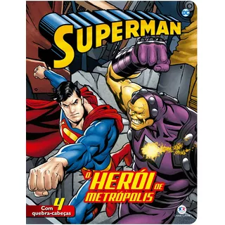 Super-homem - O Herói Da Metrópolis, De Cultural, Ciranda. Ciranda Cultural Editora E Distribuidora Ltda., Capa Mole Em Português, 2018