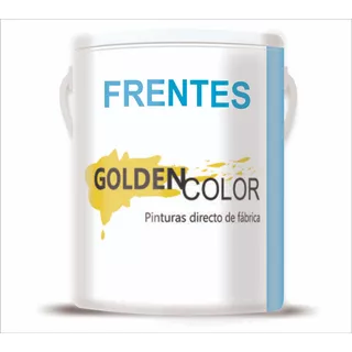 Impermeabilizante Latex Frentes Y Muros  10 Lts Goldencolor