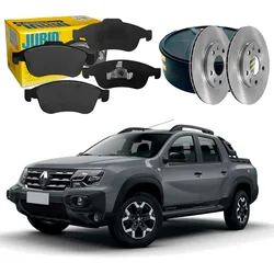  Disco Pastilha Freio Duster Oroch 1.3 Turbo 2022 A 2024