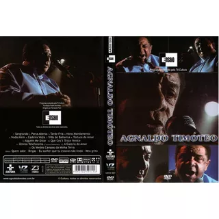 Dvd Agnaldo Timóteo - Ensaio