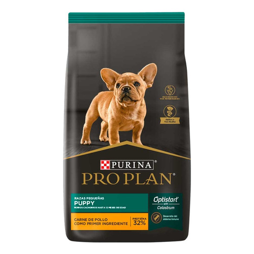 Alimento Pro Plan OptiStart Puppy para perro cachorro de raza pequeña sabor pollo en bolsa de 3kg