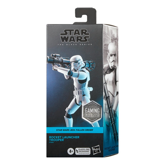 Muñeco Star Wars The Black Series Rocket Launcher Trooper