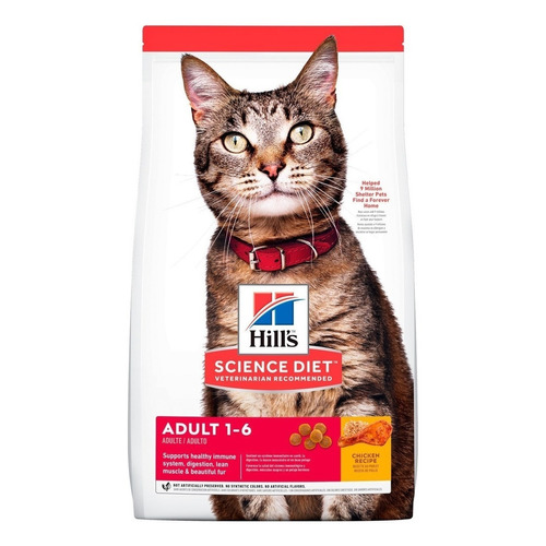 Comida Para Gato Hill's Science Diet Adulto de 3.2 Kg