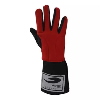 Guante Diestro Esgrima Fire Sports Lavable Pa 3 Armas Rojo