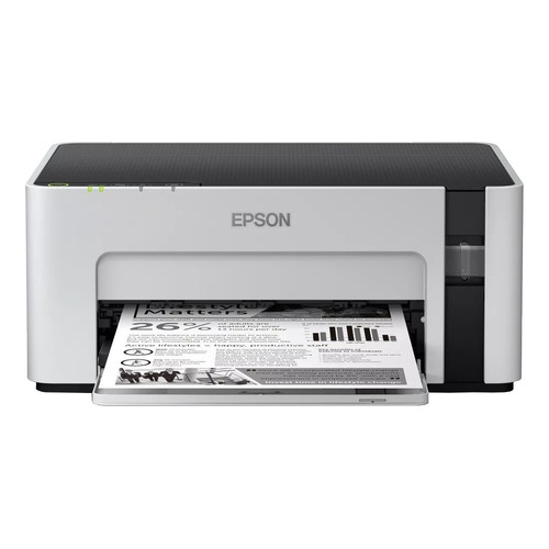 Impresora portátil simple función Epson EcoTank M1120 con wifi blanca y negra 220V