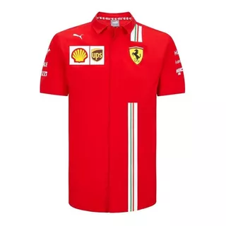 Camisa Vestir Ferrari Marca Puma **modelo Nuevo 2020**