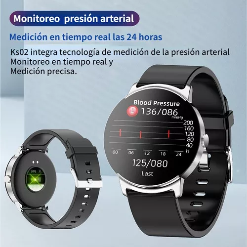 Reloj Inteligente Hombre Nfc Llamado Bluetooth Para Xiaomi Color De La  Malla Gold Silicon