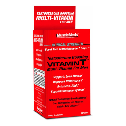 Musclemeds Vitamin T Vitaminico Boost Test 90 Tab Carnivor