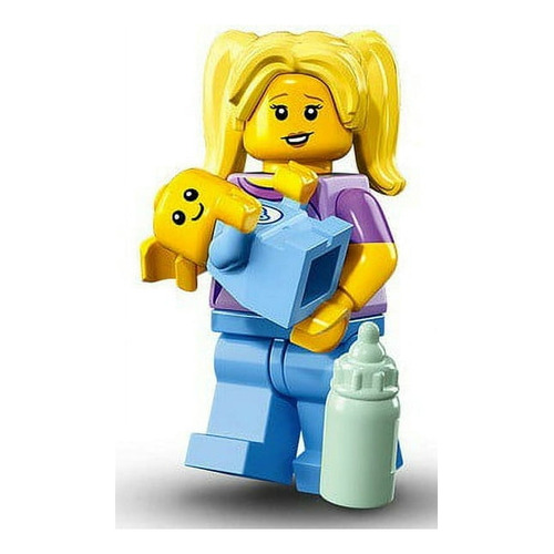 Minifigura De Niñera Lego Serie 16 [sin Embalaje