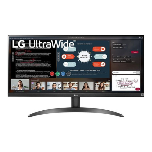 Monitor gamer LG UltraWide 29WP500 LCD 29" negro 100V/240V