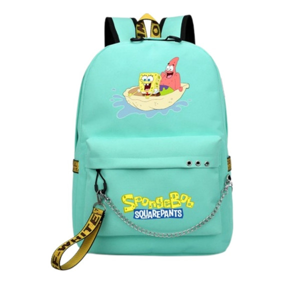 Bob Esponja Mochila Con Usb 12pcs Jl