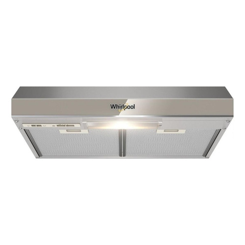 Campana extractora purificadora de cocina Whirlpool WH6010 ac. inox. empotrable 59.99cm x 12.5cm x 47.8cm acero inoxidable 127V