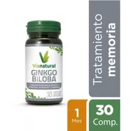 Ginkgo Biloba Plus Concentración Memoria Via Natural