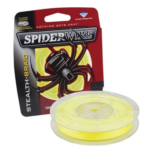 Multifilamento Spider Wire Stealth 15lb 125 Yd Usa Color Amarillo