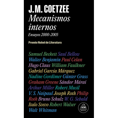 Mecanismos Internos, De Coetzee, J. M.. Editorial Literatura Random House, Tapa Blanda En Español