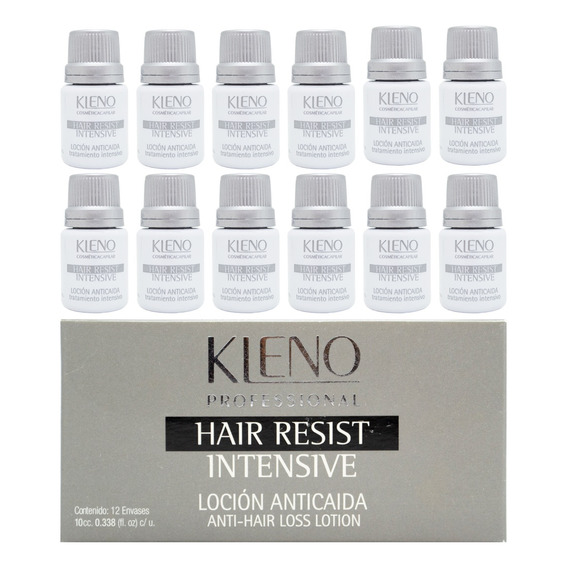 Kleno Hair Resist Intensive Loción Anticaída Ampolla X12 6c