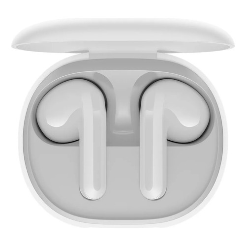 Auriculares in-ear gamer inalámbricos Xiaomi Redmi Buds 4 lite blanco con luz LED