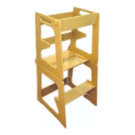 Torre De Aprendizaje Silla Alta Y Baja. 3en1 Montessori