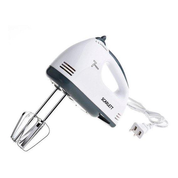 Batidora de mano Scarlett HE-133 blanca 220 V