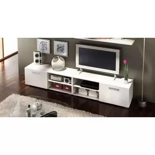 Mueble De Tv Bajo 2 Metros Para Smart Moderno