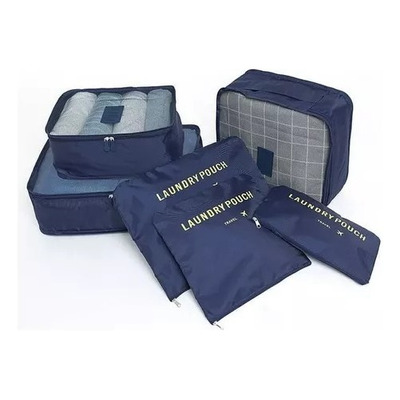 Set Organizador De Valija Para Viaje X 6 Piezas 