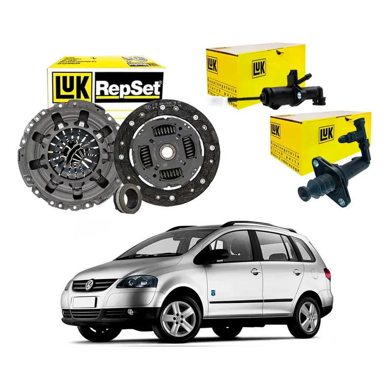 Kit Embreagem Cilindro Pedal Spacefox 1.6 2006 A 2009