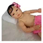 Bebê Reborn Kit Saskia 57cm Pode Banhar Carequinha 22 Itens