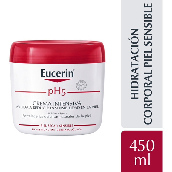 Eucerin Ph5 Crema Intensiva Corporal Piel Sensible X 450 Ml