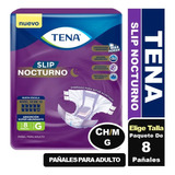 Tena Slip Nocturno Pañal Adulto Unisex Elige Talla