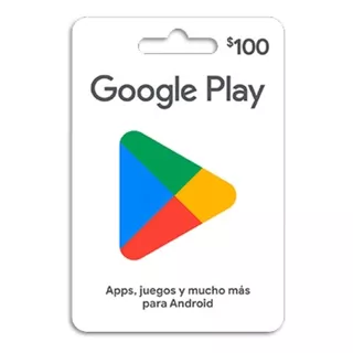 Saldo Google Play 100